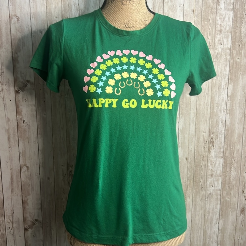 🐺St Patrick’s Day Green Short Sleeved T-Shirt